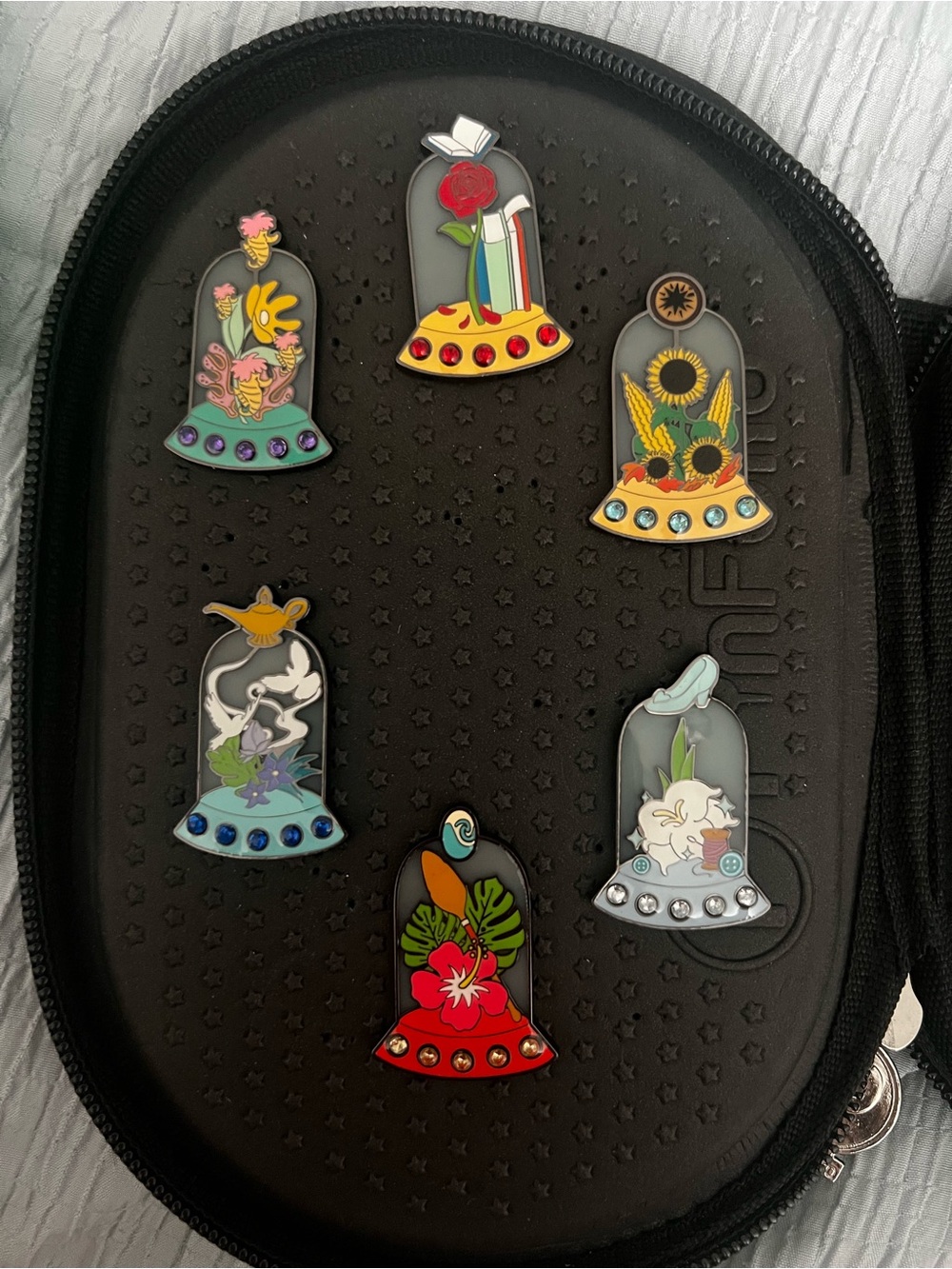 Loungefly Princess Terrarium Pins-FULL SET